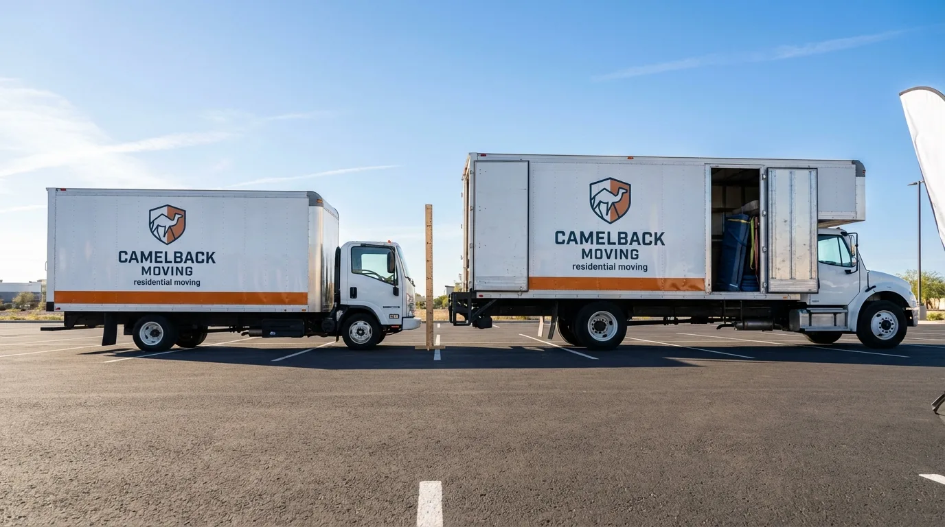 Moving truck size capacity guide in Coxsackie